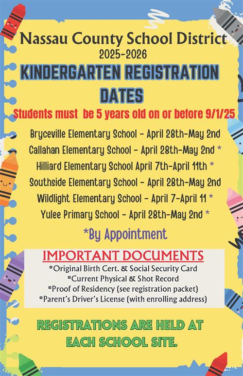 Kindergarten Registration